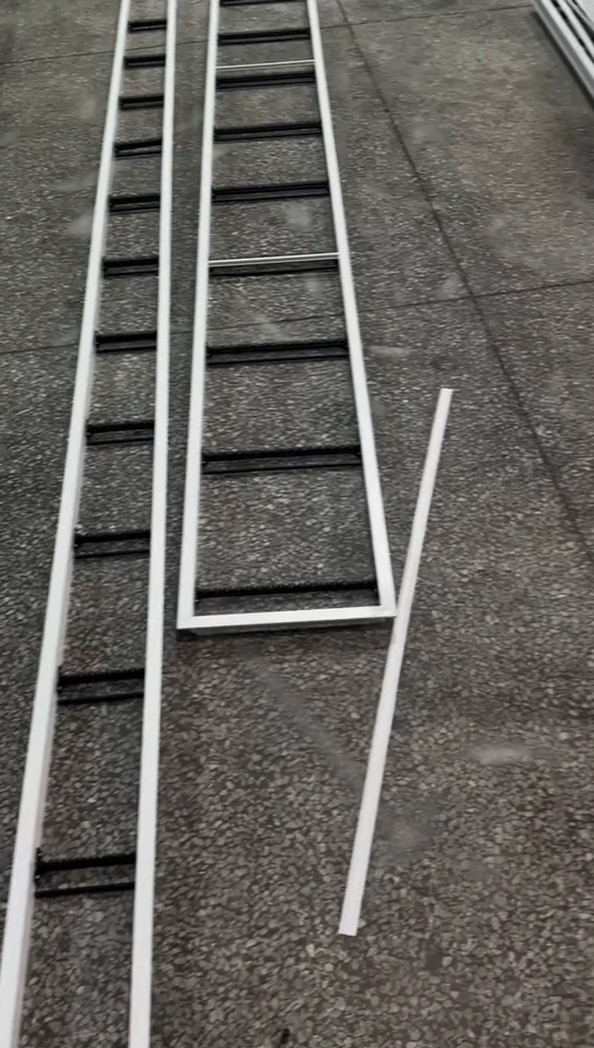 Long frame components in the workshop